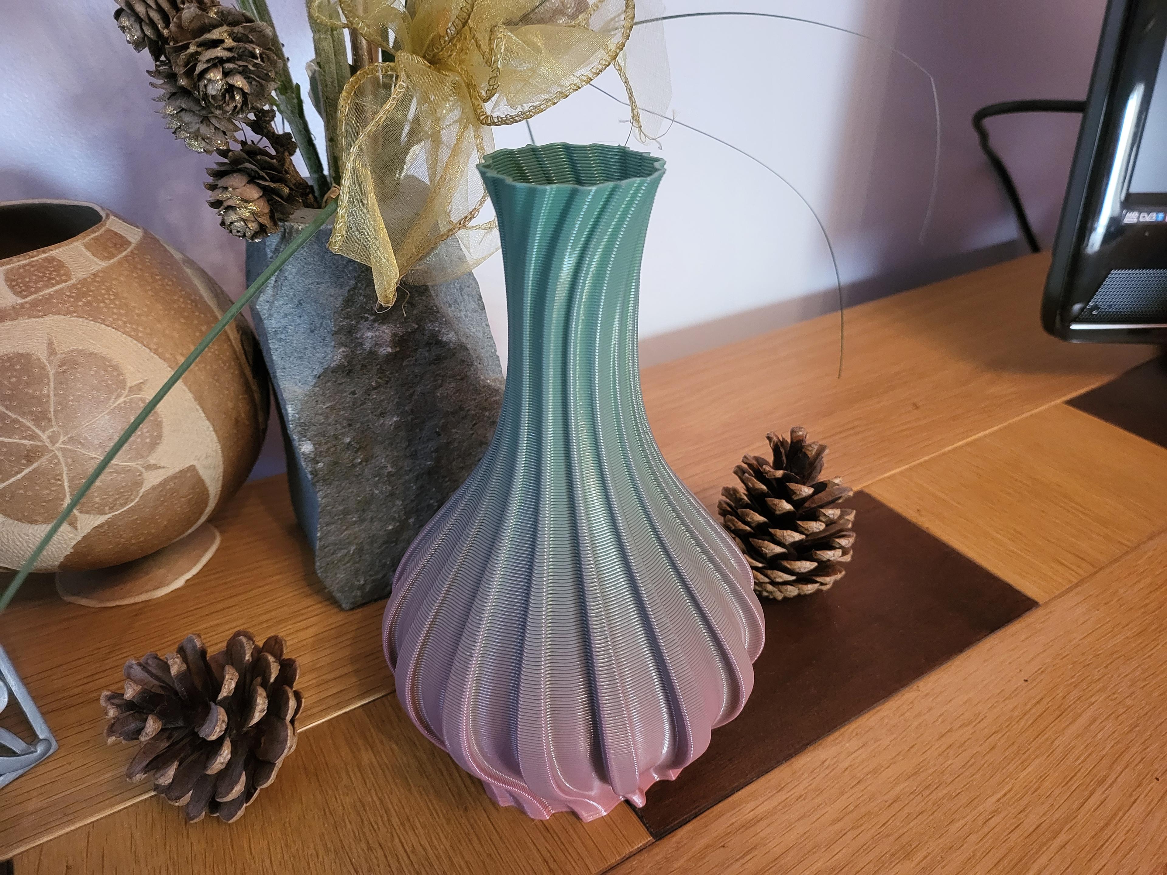 Swirly Vase 3d model