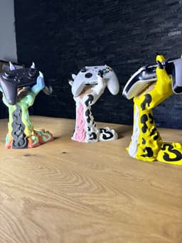 Universal Controller Stand - Inspired by Rob Lucci from One Piece - Fan Art 3d model