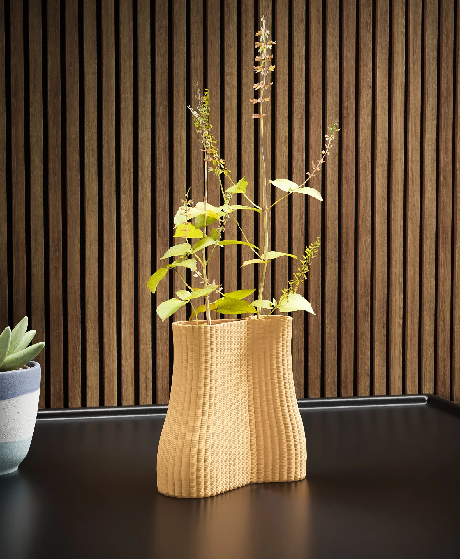 Flower Vase - Vase for dry or fresh cut flowers 3d model