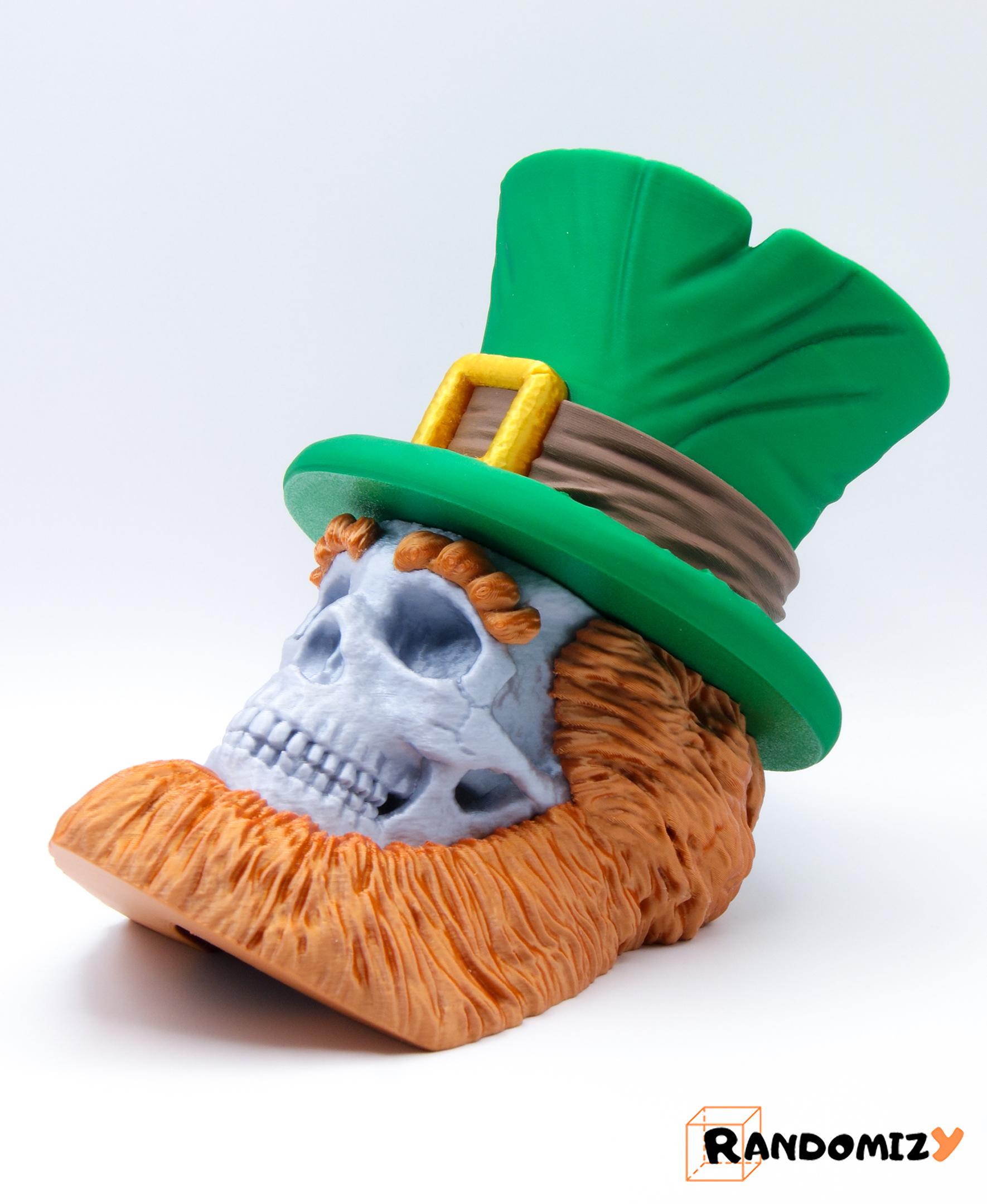 (Bowl) Leprechaun Skull 3d model
