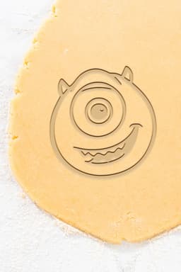 Eye Cookie Cutter, Biscuit Cutter 3d model