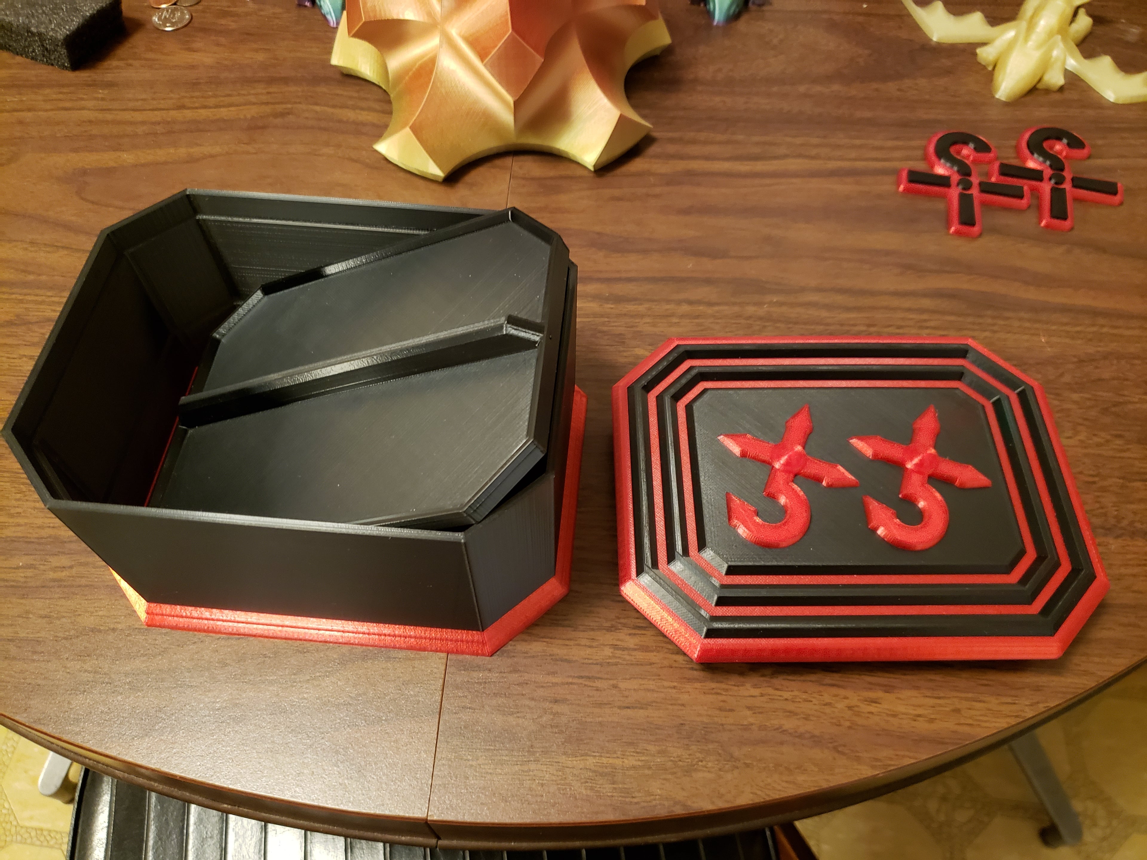 Chamfered Boxes 3d model