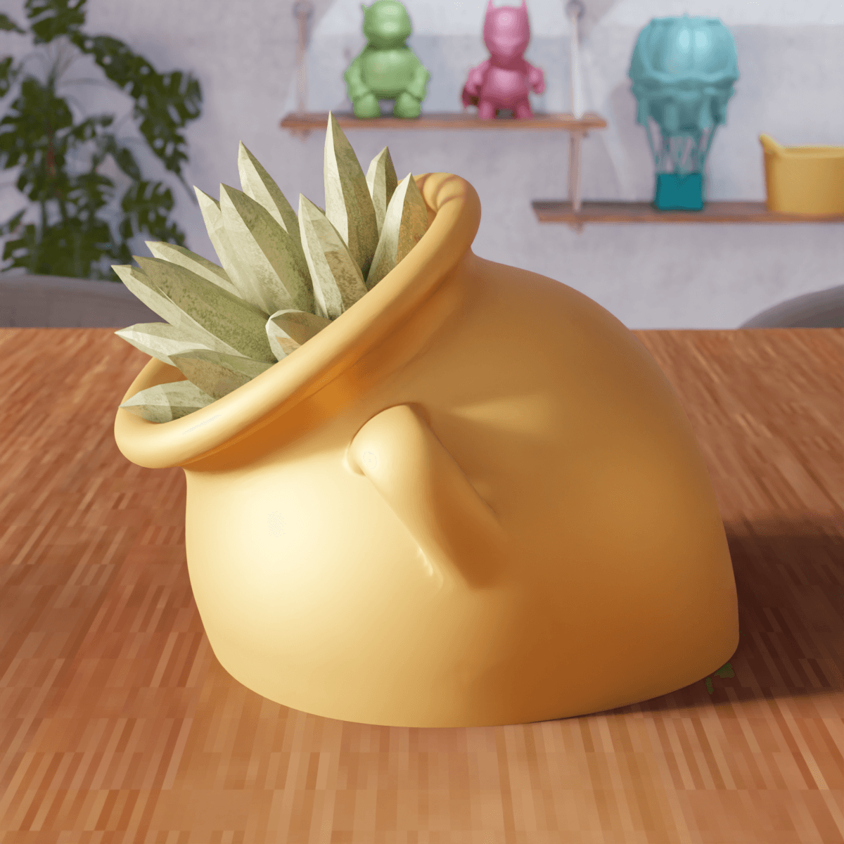 Minimalist Planter 3d model