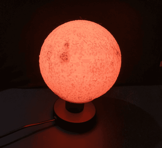 Sun Desk Lamp 3d model