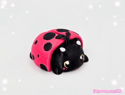 Tiny Flexi Ladybug 3d model