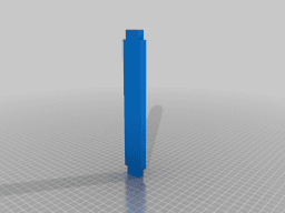 Double Katana Stand 3d model