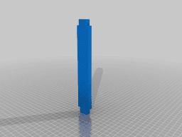 Double Katana Stand 3d model