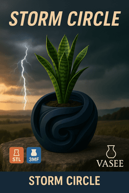 Modern Decor Planter β Sleek Indoor Style 3d model