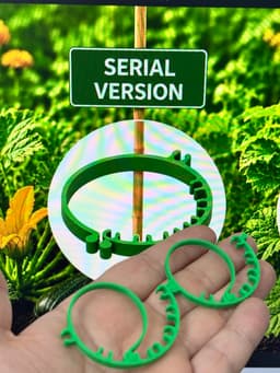 Adjustable Plant Clip | 30-170mm 3d model