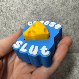 Cheese lover clicker 3d model