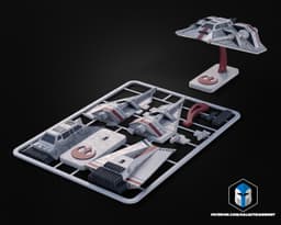 Snowspeeder Vehicle Kit Card - 3D Print Files 3d model
