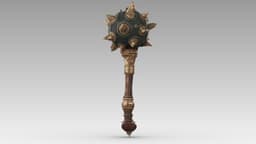 Spiked Mace 3d model