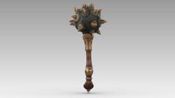 Spiked Mace 3d model