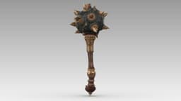Spiked Mace 3d model