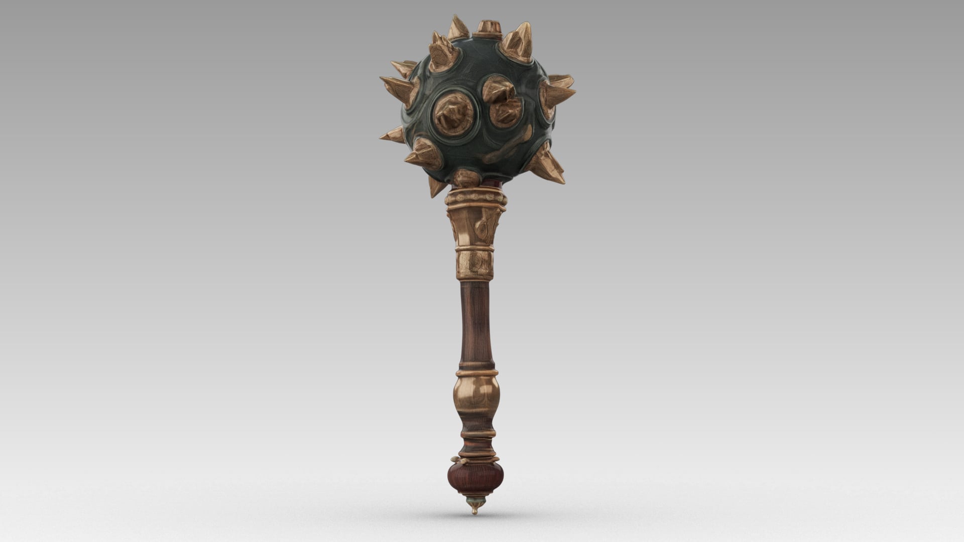 Spiked Mace 3d model