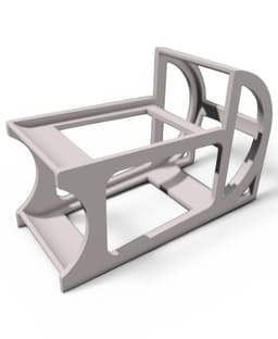 Space-Saving 150ml Gravity-Fed Can Holder 3d model