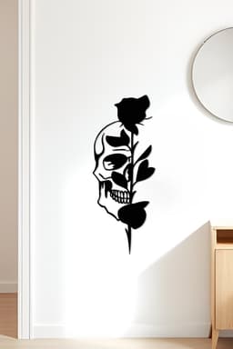 Skull Wall Art, Wall Decor, Home Decor 3d model