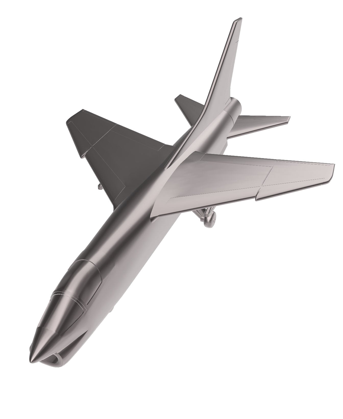 Vought F-8 Crusader 3d model