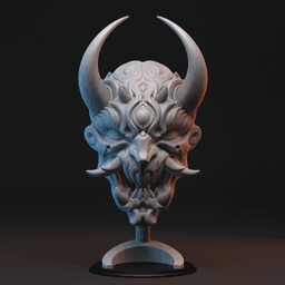 Oni Mask 3d model