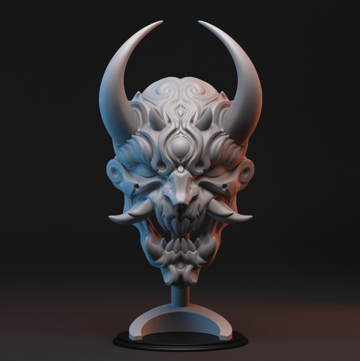 Oni Mask 3d model