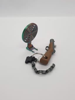 Keychain Target — For Bolt Action Rifle Keychain 3d model