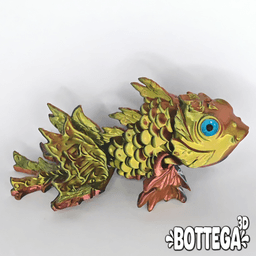 Sarem, articulate fairy fish 3d model