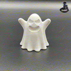 Little Ghost Keychain 3d model