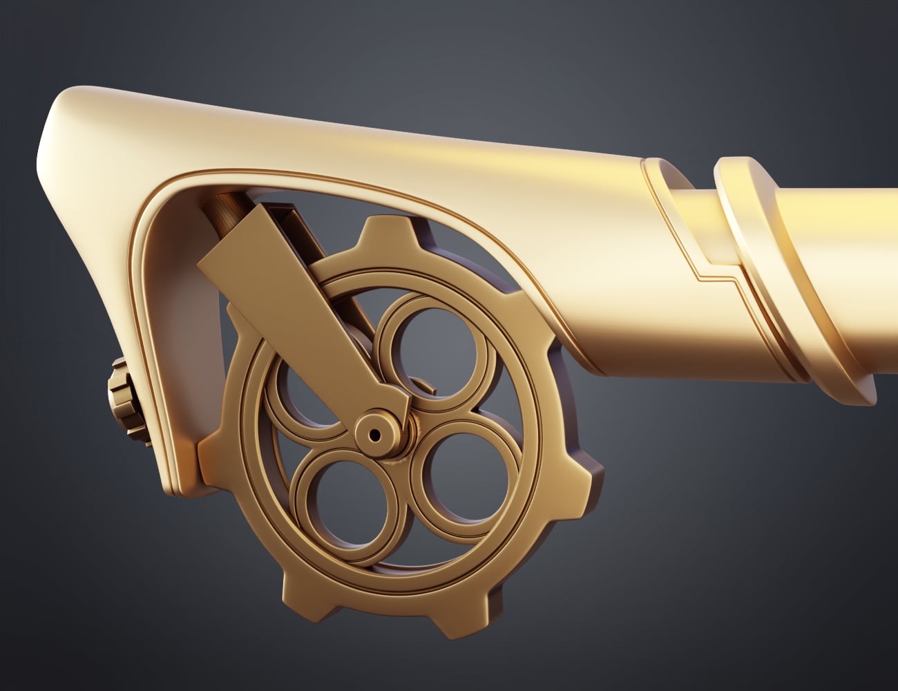 Ekko Mace - Arcane 3d model