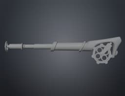 Ekko Mace - Arcane 3d model