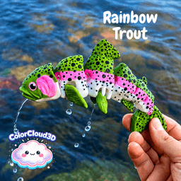 Rainbow Trout 3d model