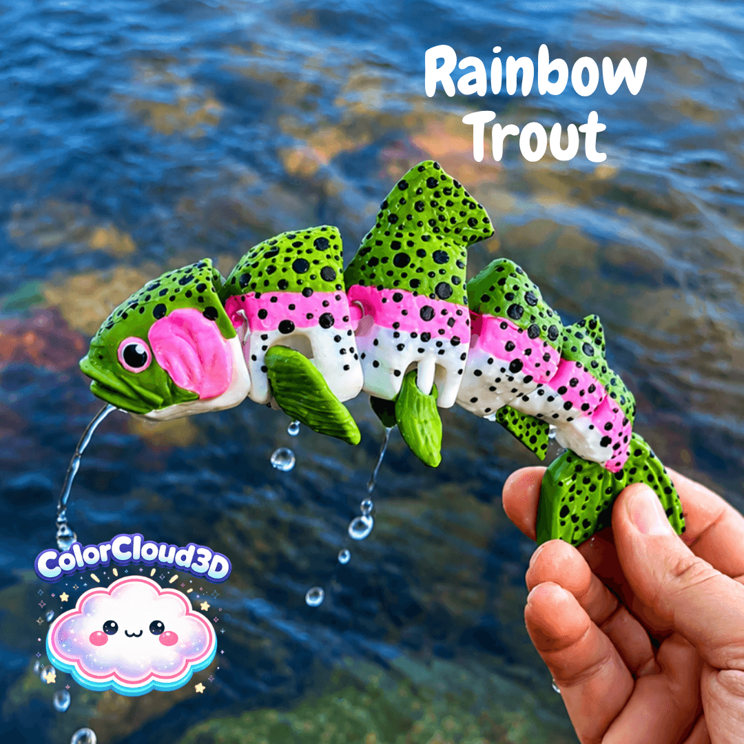 Rainbow Trout 3d model