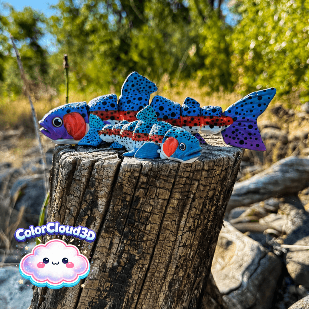 Rainbow Trout 3d model