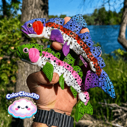 Rainbow Trout 3d model