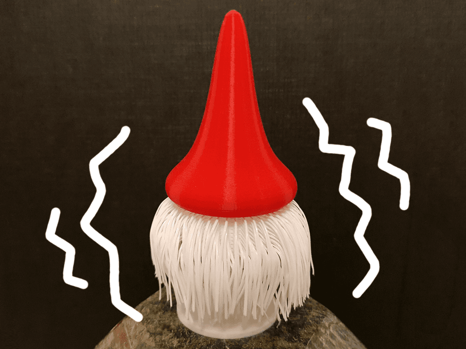 Bobblehead gnome 3d model