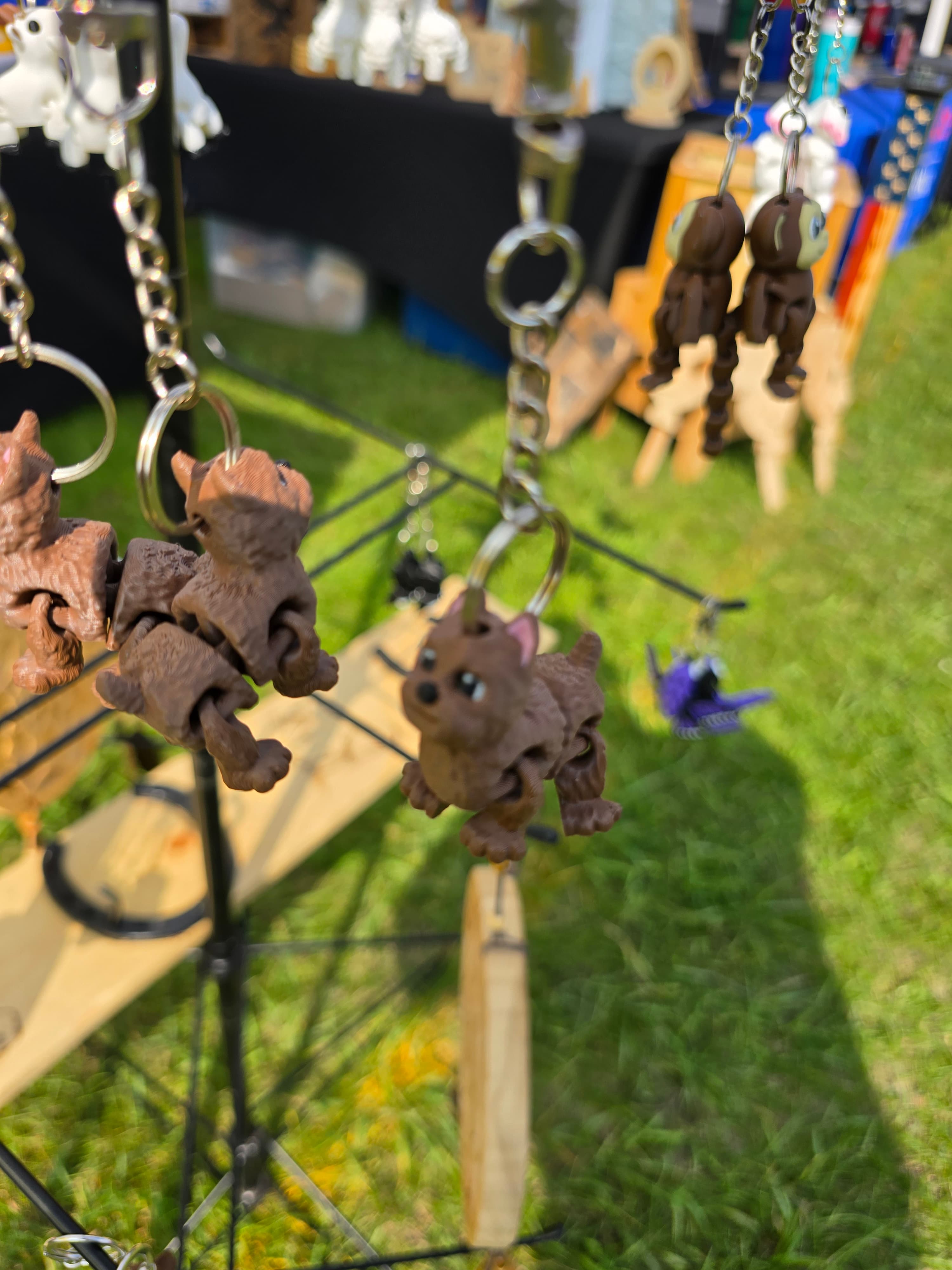 Great Yorkie keychain.