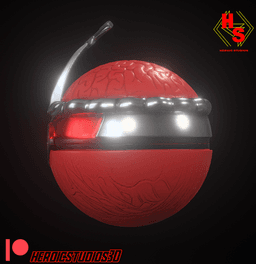 Lord Zedd Ball 3d model
