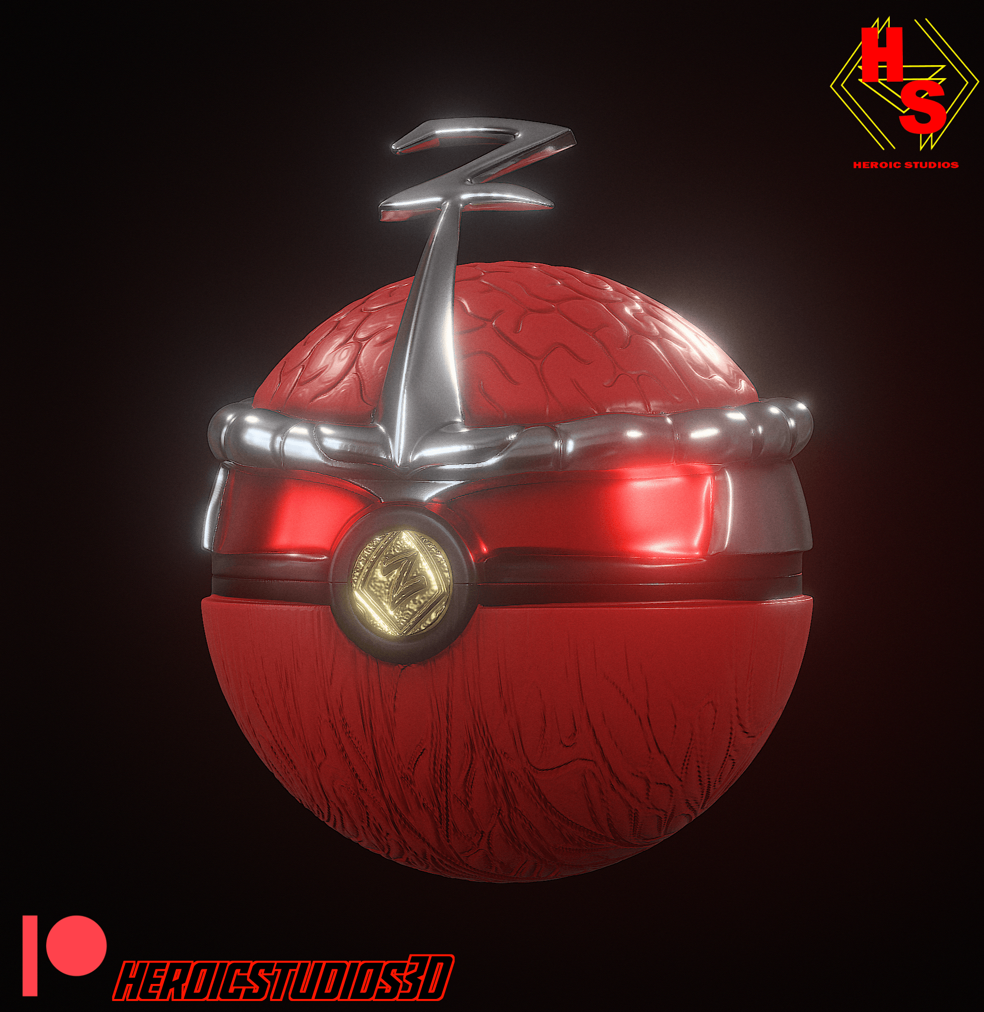 Lord Zedd Ball 3d model