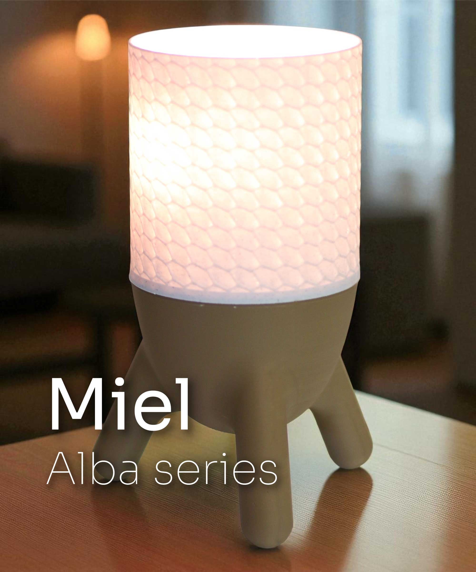 Miel Hexlight Table Lamp 3d model