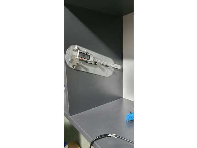 Caliper Wall Mount 3d model