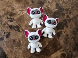 Articulated Little Mouse Mummy and Fridge Magnet 3d model