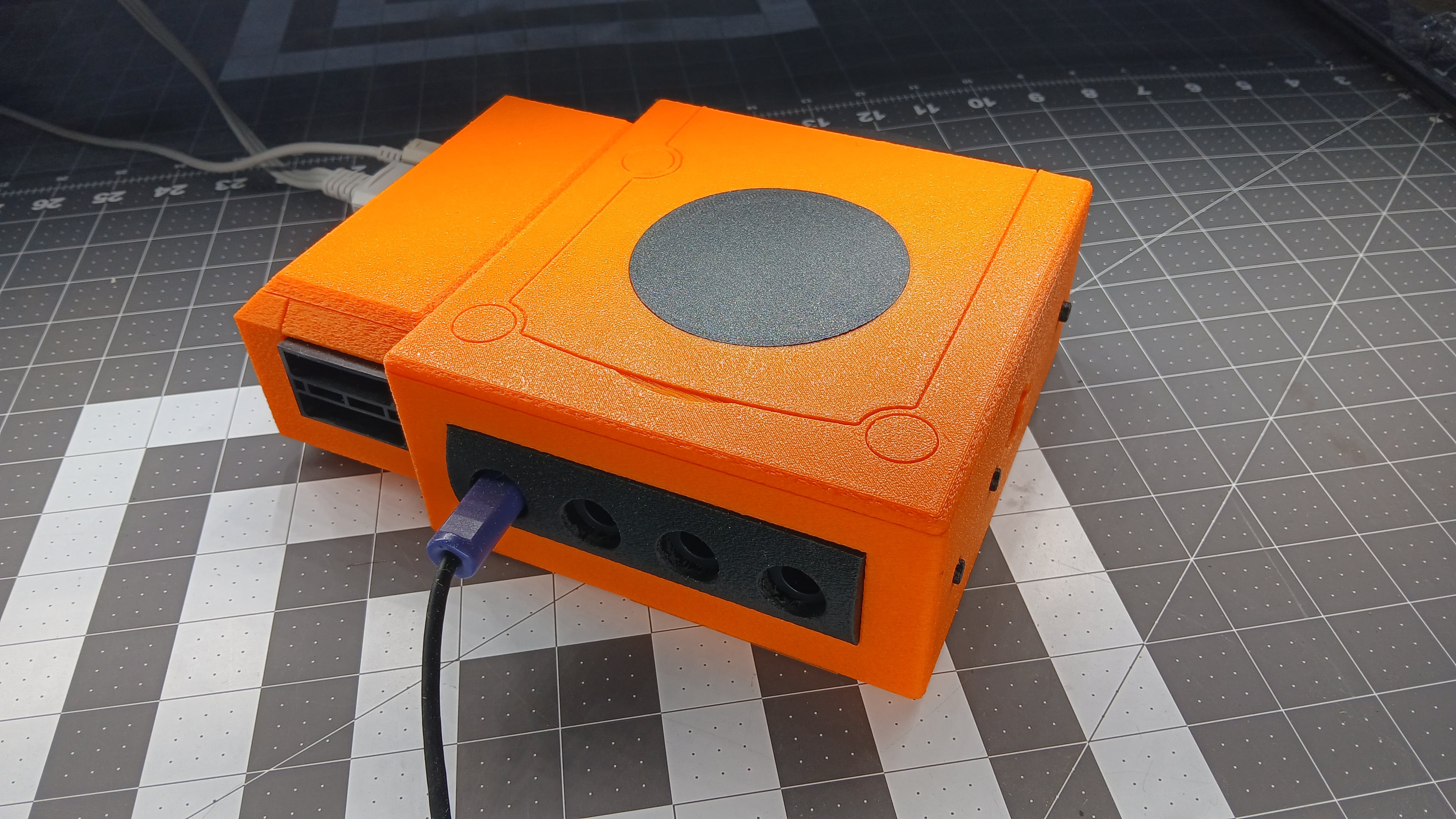 Homebrew Wii GameCube Case 3d model