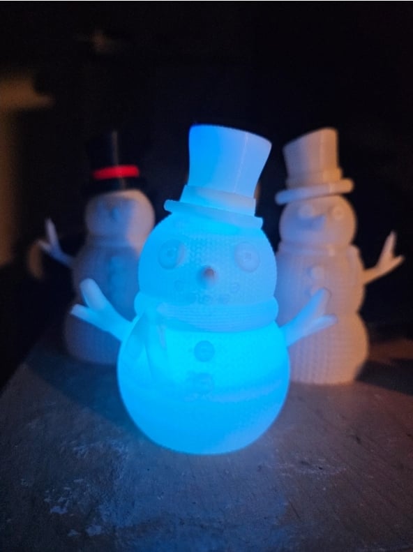 snowman chubbs.stl 3d model