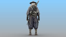 Desert Shadow Warrior 3d model