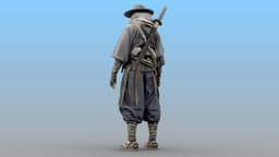 Desert Shadow Warrior 3d model