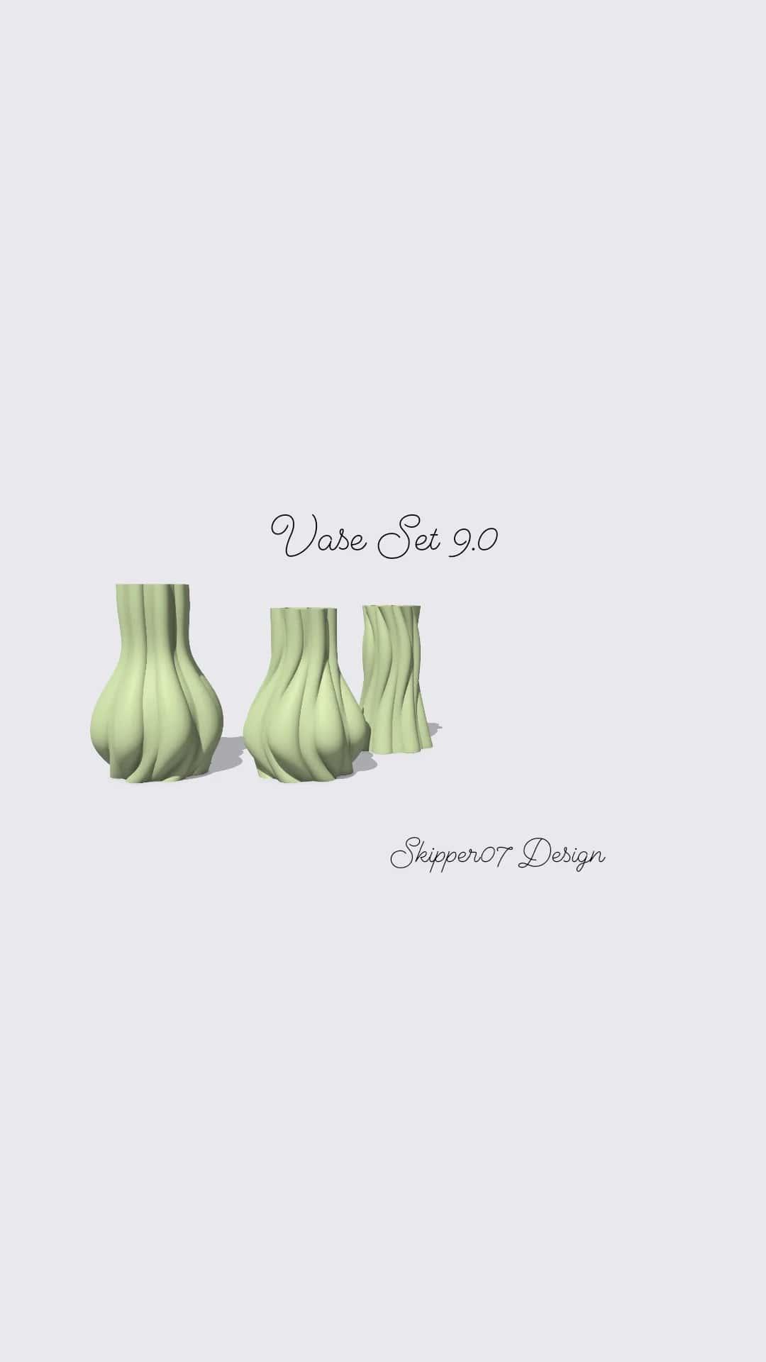 Vase Set 9.2 3d model