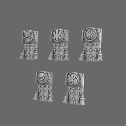 Red Ronin Samurai Tabards 3d model