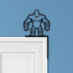 Yeti Door Corner Decor 3d model