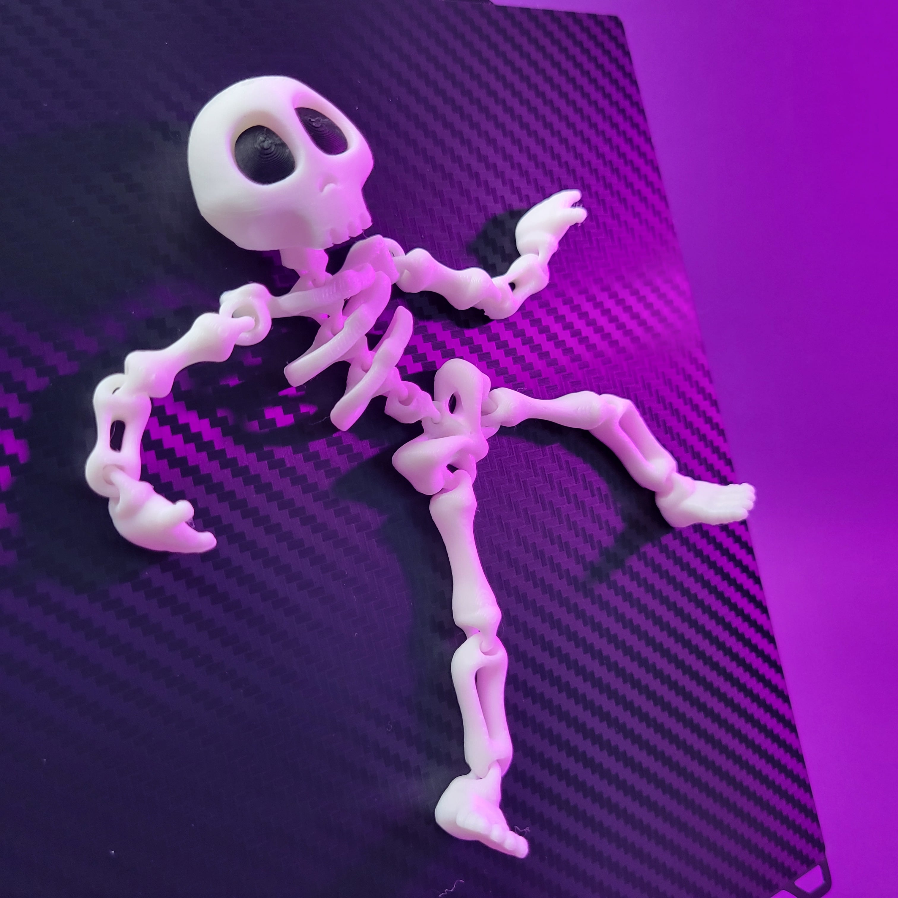 ClinkerBone - Halloween flexi skeleton 3d model