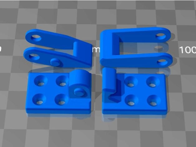 Latch+toggle+lock+samesize 3d model