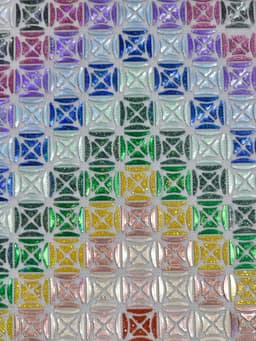 Triangles in a circle textile 3d model